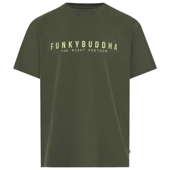Funky Buddha Ανδρική κοντομάνικη μπλούζα
